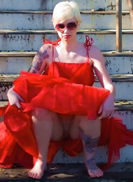 Lynn Red Dress Teen Porn Pix